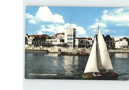 Vegesack Hotel Strandlust Segelpartie Kat. Bremen