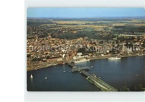 Kappeln Schlei Fliegeraufnahme Kat. Kappeln