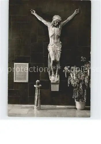 Frankfurt Main St Marienkrankenhaus Jesusfigur Kat. Frankfurt am Main