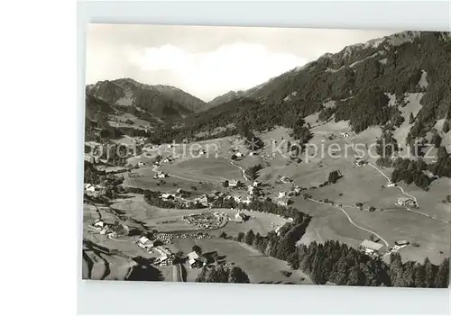 Gunzesried Viehscheid Panorama Kat. Blaichach