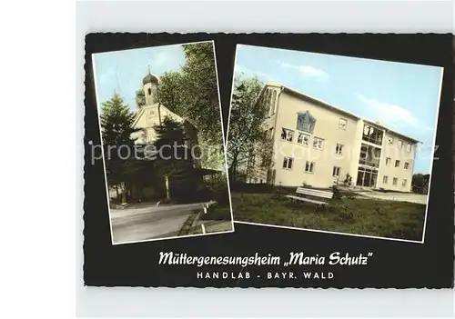 Handlab Muettergenesungsheim Maria Schutz Kat. Iggensbach