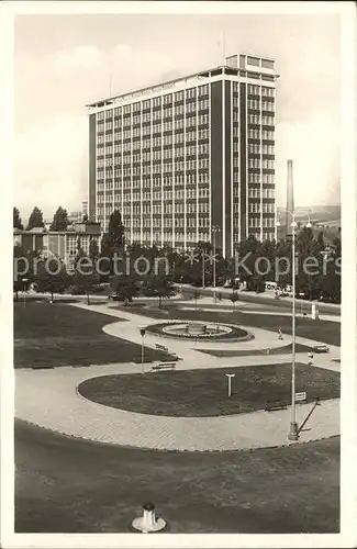 Zlin Platz der Arbeit Verwaltungsgebaeude der Bafa Werke Kat. Zlin