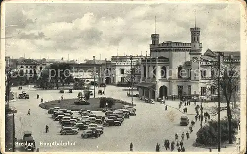 Breslau Niederschlesien Hauptbahnhof Kat. Wroclaw