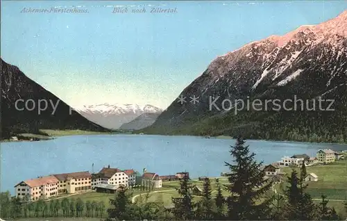 Achensee Fuerstenhaus Blick ins Zillertal Kat. Eben am Achensee