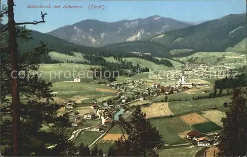 Achenkirch Totalansicht Kat. Achenkirch am Achensee