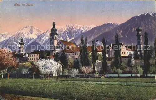 Hall Tirol Kirchen Kat. Hall in Tirol