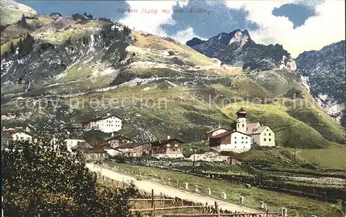 Stuben Vorarlberg Panorama Kat. Kloesterle