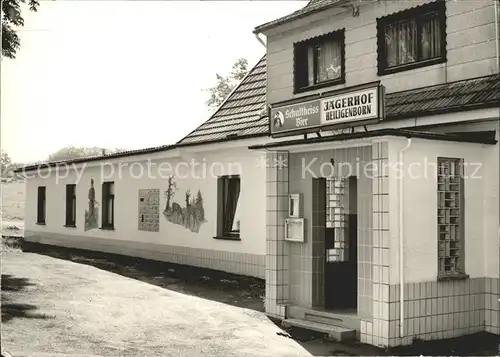 Hutten Gaststaette Jaegerhof Kat. Schluechtern