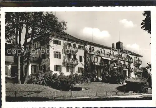 Ebenhausen Isartal Sanatorium Kat. Schaeftlarn