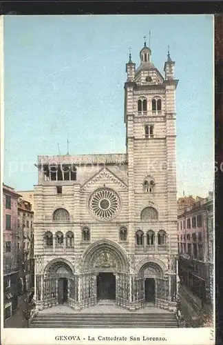 Genova Genua Liguria Cattedrale San Lorenzo Kat. Genova