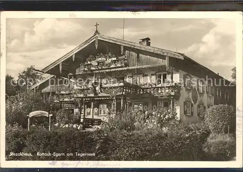 Rottach Egern Slezakhaus am Tegernsee Kat. Rottach Egern