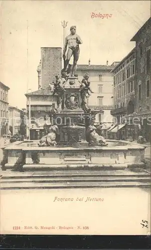 Bologna Fontana del Nettuno Kat. Bologna