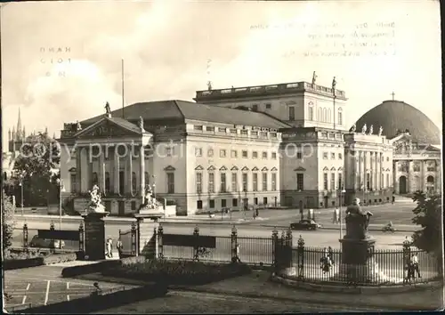 Berlin Staatsoper Kat. Berlin