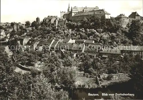 Bautzen Blick vom Proitschenberg Kat. Bautzen