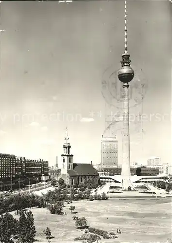 Berlin Fernsehturm Kat. Berlin