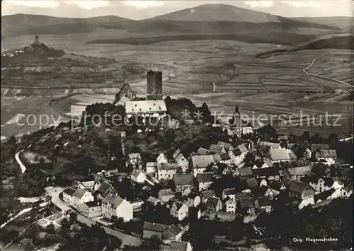 Giessen Lahn Fliegeraufnahme Burg Gleiberg Kat. Giessen