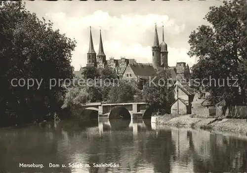 Merseburg Saale Dom und Schloss Kat. Merseburg