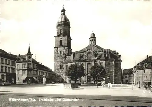 Waltershausen Gotha Stadtkirche zur Gotteshilfe Kat. Waltershausen
