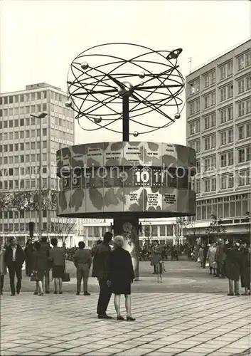 Berlin Alexanderplatz Weltzeituhr Kat. Berlin