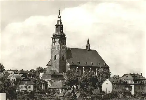 Schneeberg Erzgebirge Kirche Kat. Schneeberg