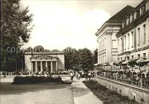 Berlin Operncafe und Mahnmal Unter den Linden Kat. Berlin