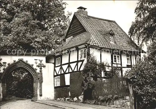 Goslar Tor und altes Torhaus am Kloster Frankenburg Kat. Goslar