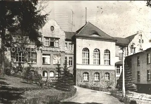 Schielo Harz Kliniksanatorium Kat. Schielo