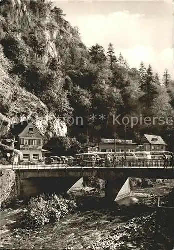 Ruebeland Harz Hoehenrestaurant mit Felsengrotte / Elbingerode Harz /Harz LKR