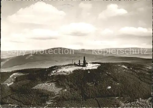 Feldberg Taunus mit Altkoenig und Odenwald Kat. Schmitten