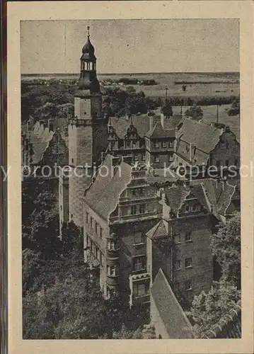 Oels Niederschlesien mit Schloss Kat. Olesnica
