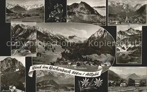 Reichenbach Muennerstadt Nebelhorn Geisalpe Malerwinkel Kat. Muennerstadt