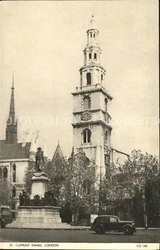 London Saint Clement Danes Kat. City of London