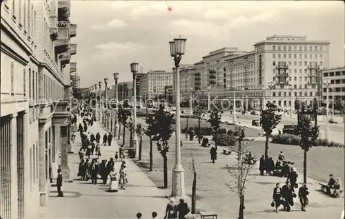 Berlin Stalinallee Kat. Berlin