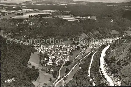 Wiesensteig Fliegeraufnahme Kat. Wiesensteig