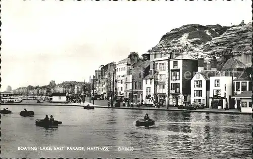 Hastings East Sussex Boating Lake East Parade Kat. Hastings