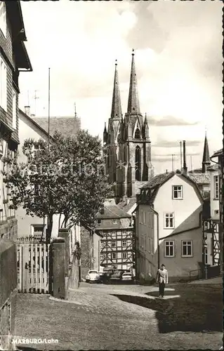 Marburg Lahn Roter Graben Kat. Marburg