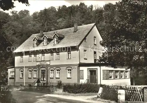 Alexisbad Harz Reichsbahn  Erholungsheim Klostermuehle Kat. Harzgerode