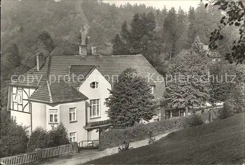 Altenbrak Harz Handwerker  Erholungsheim Kat. Altenbrak