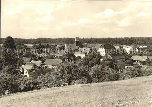 Tautenhain Stadtansicht Kat. Tautenhain Hermsdorf