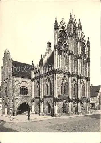 Tangermuende Rathaus Kat. Tangermuende