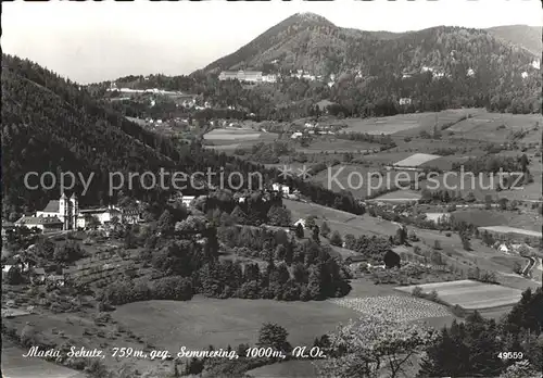 Semmering Niederoesterreich Maria Schutz Kat. Semmering