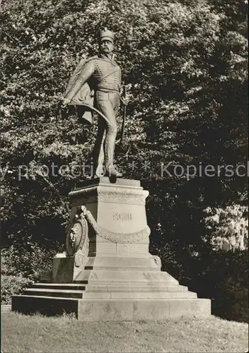 Stralsund Mecklenburg Vorpommern Schilldenkmal Kat. Stralsund