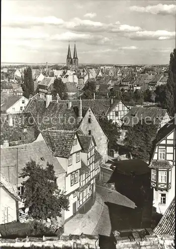 Quedlinburg Stadtansicht Kat. Quedlinburg