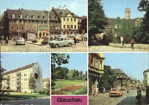 Glauchau Markt Schloss Forderglauchau Rothenbacher Kirchsteig Rosarium Dr Friedrichs Str Kat. Glauchau