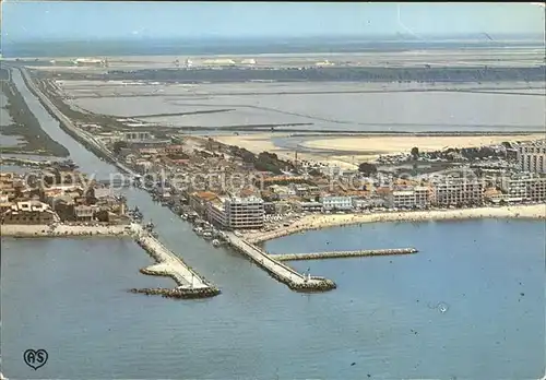 Le Grau du Roi Gard Vue panoramique aerienne Kat. Le Grau du Roi