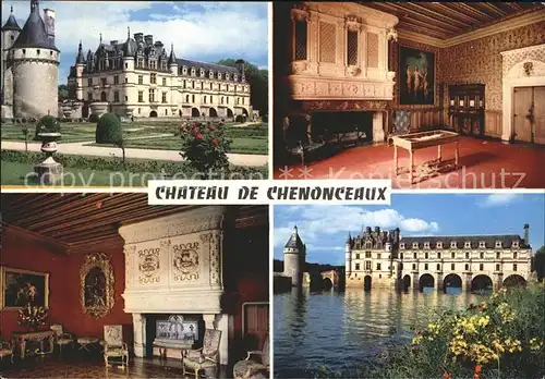 Chenonceaux Indre et Loire En Touraine Chateau de Chenonceaux Kat. Chenonceaux