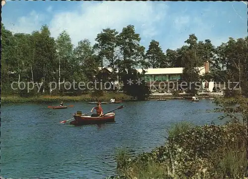 Gifhorn Gaststaetten Am Heidesee Bootspartie Kat. Gifhorn