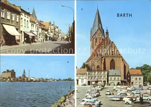 Barth Ernst Thaelmann Str Moleblick Markt Kirche Kat. Barth