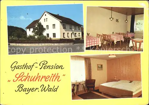 Hengersberg Gasthof Pension Schuhreith Gaststube Zimmer Kat. Hengersberg