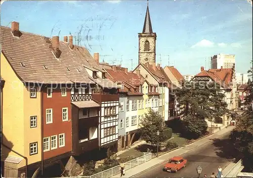 Erfurt Kraemerbruecke Kirche Kat. Erfurt